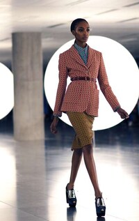 Patterned Colorblock Fashions Image 3