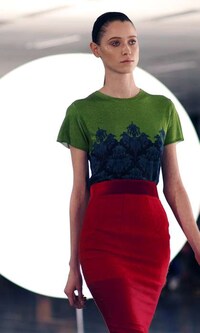 Patterned Colorblock Fashions Image 5