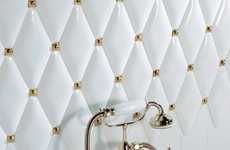 Luxurious Quilted Walls
