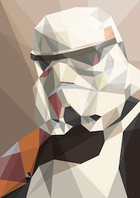 Polygonal Sci-Fi Illustrations Image 4