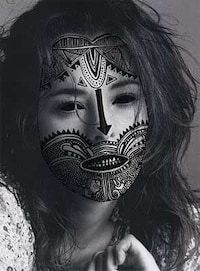 Tribal Doodle Illustrations Image 4