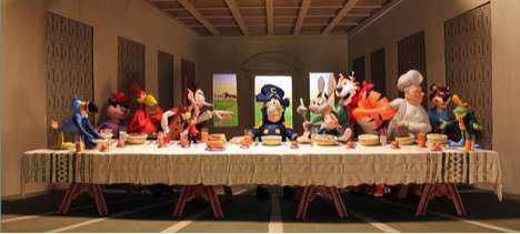 Biblical Cartoon Breakfasts