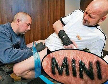Intense Branding Tattoos