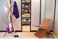 Wooden Boomerang Loungers Image 2