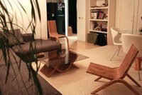 Wooden Boomerang Loungers Image 3