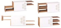 Colorblock Wood Furniture Image 2