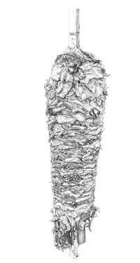 Silverized Meat Illustrations Image 6