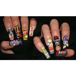 Nail Art Advertising