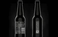 Elegant Ebony Beer Branding