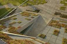 Grid-Like Green Roofs