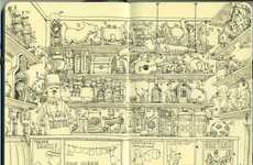 Quirky Cartoon Sketches