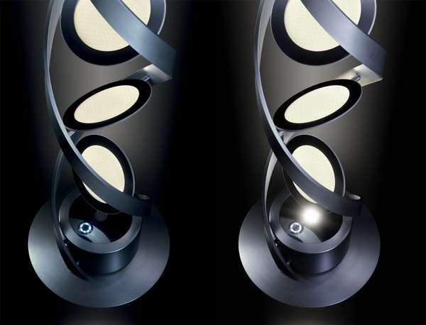 Towering Pirouette Lamps