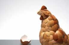 Eggstreme Chicken Sculptures
