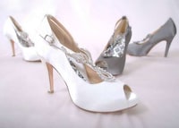 Vintage-Inspired Wedding Heels Image 2