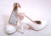 Vintage-Inspired Wedding Heels Image 6