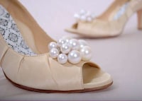 Vintage-Inspired Wedding Heels Image 7