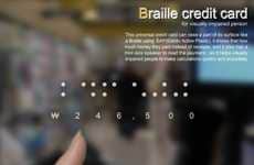 Tactile Charge Cards