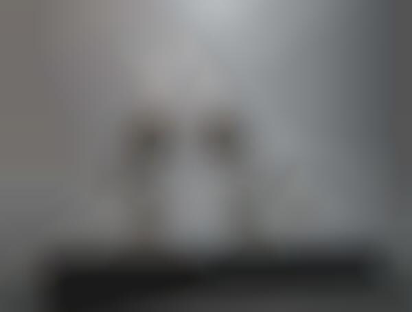 Bulbous Oil Lamps