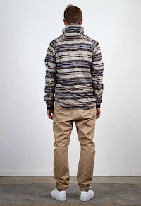 Striped Vintage Parkas Image 4