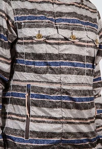 Striped Vintage Parkas Image 7
