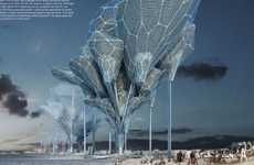 Surreal Ballooning Architecture