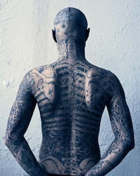 Skeletal Tattooed Editorials Image 6