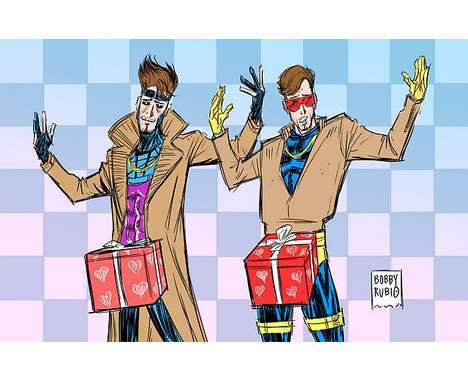 32 Cartoony Pop Culture Parodies