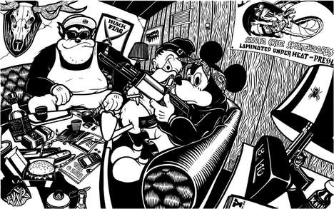 Disturbing Disney Drawings