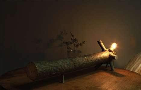 Repurposed Trees Decor