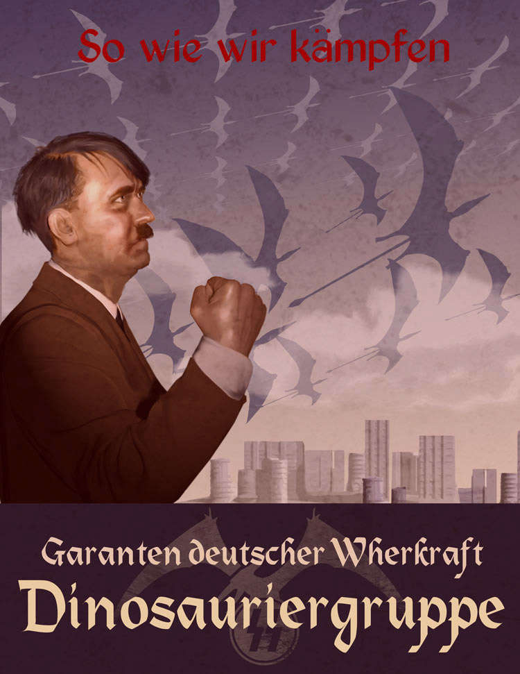 Jurassic Propaganda Posters