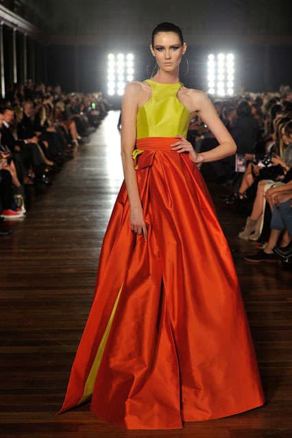 Rainbow Colorblock Gowns