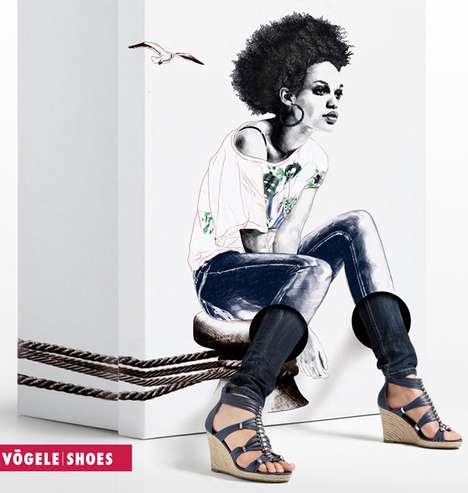 Artistic Half-Drawn Campaigns