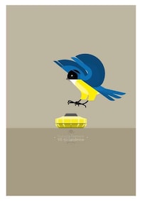 Explosive Avian Awareness Art Image 2