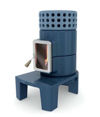 Contemporary Wood Burners Image 2