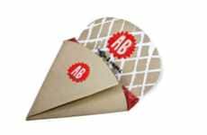 Origami-Inspired Crepe Cones