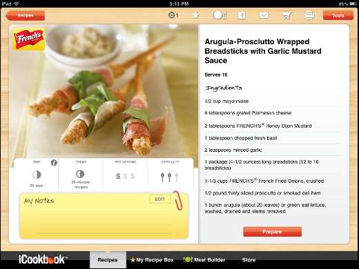Voice Controlled Culinary Apps