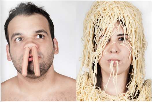 Fascinating Food Fight Pictorials
