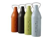 Colorful Champagne Carafes