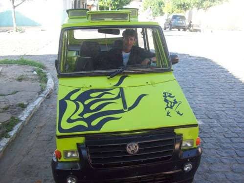 Trash-Constructed Cars