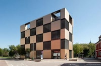 Sleek Cubist Structures Image 4