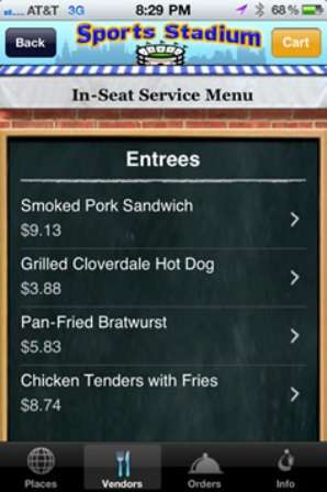 Concession Stand Apps