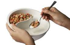 Two-Faced Food Containers