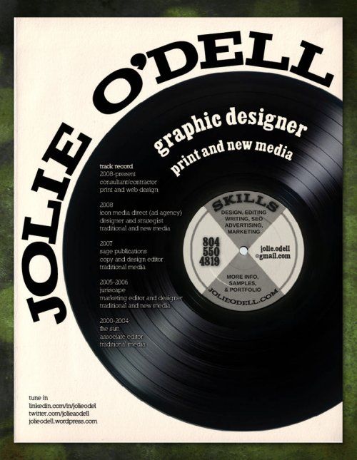 Graphic-Based Resumes