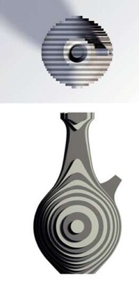 Contemporary Layered Carafes Image 4