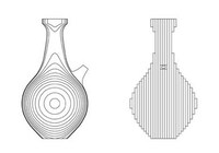 Contemporary Layered Carafes Image 6
