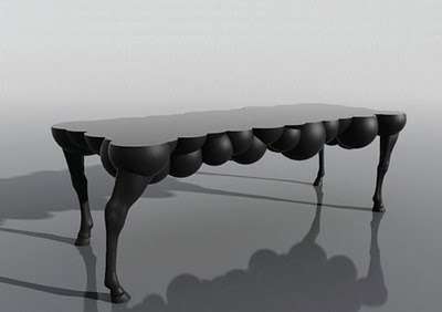Bubble-Bellied Benches