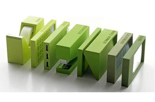 Color Block Office Supplies