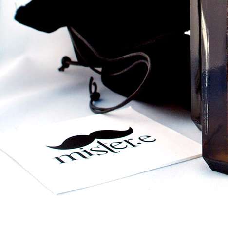 Mustachioed Whiskey Branding