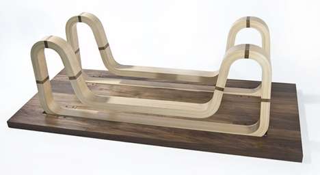 Curvaceous Flat-Pack Furniture