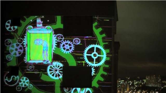 Illuminated Street Animation